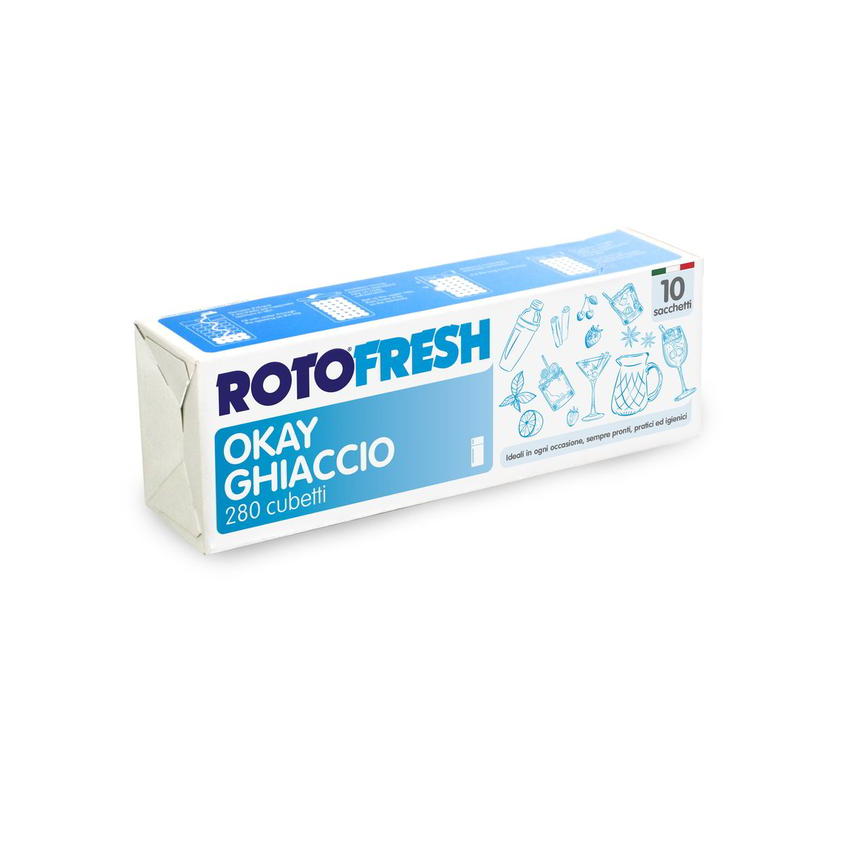 Sacchetti Di Ghiaccio In Plastica Riutilizzabili Con Coulisse 10